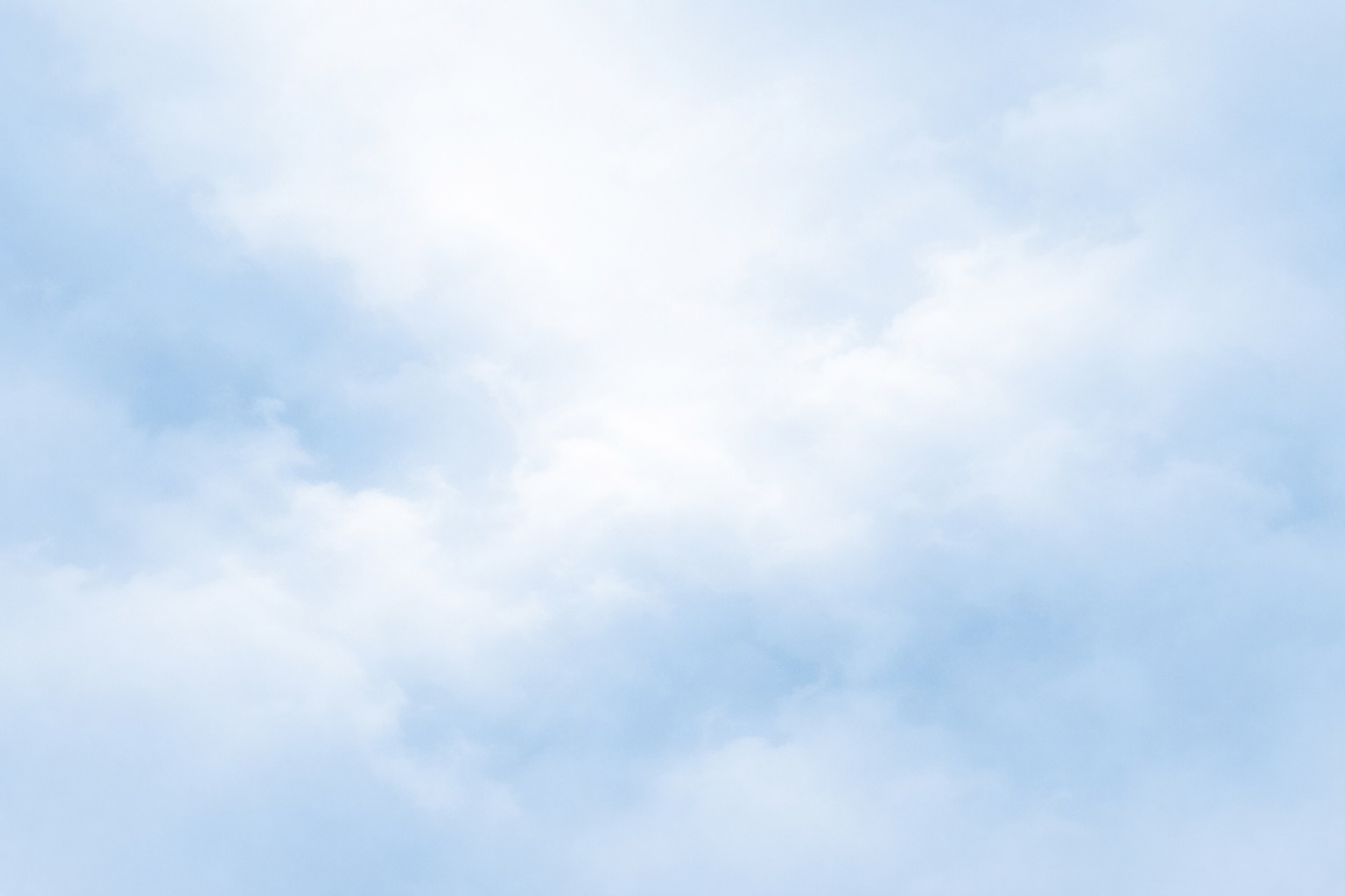 Soft, abstract blue fog or clouds